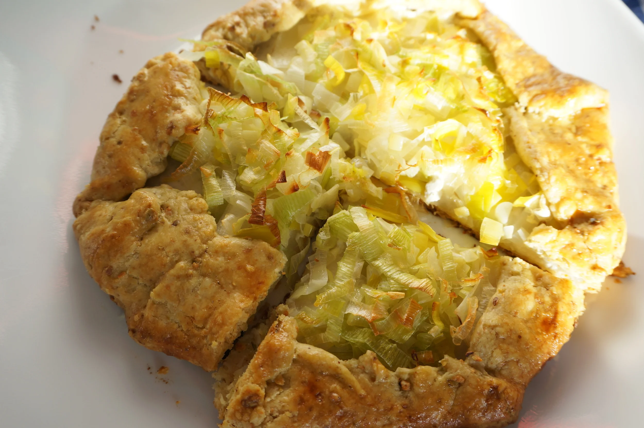 Leek and Potato Galette 