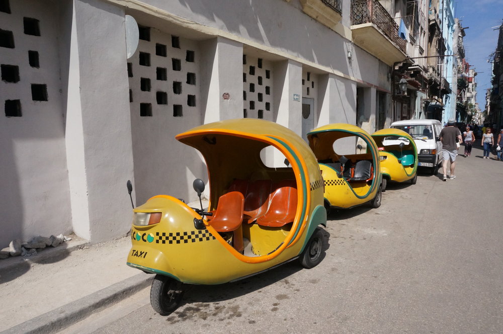 taxi in cuba