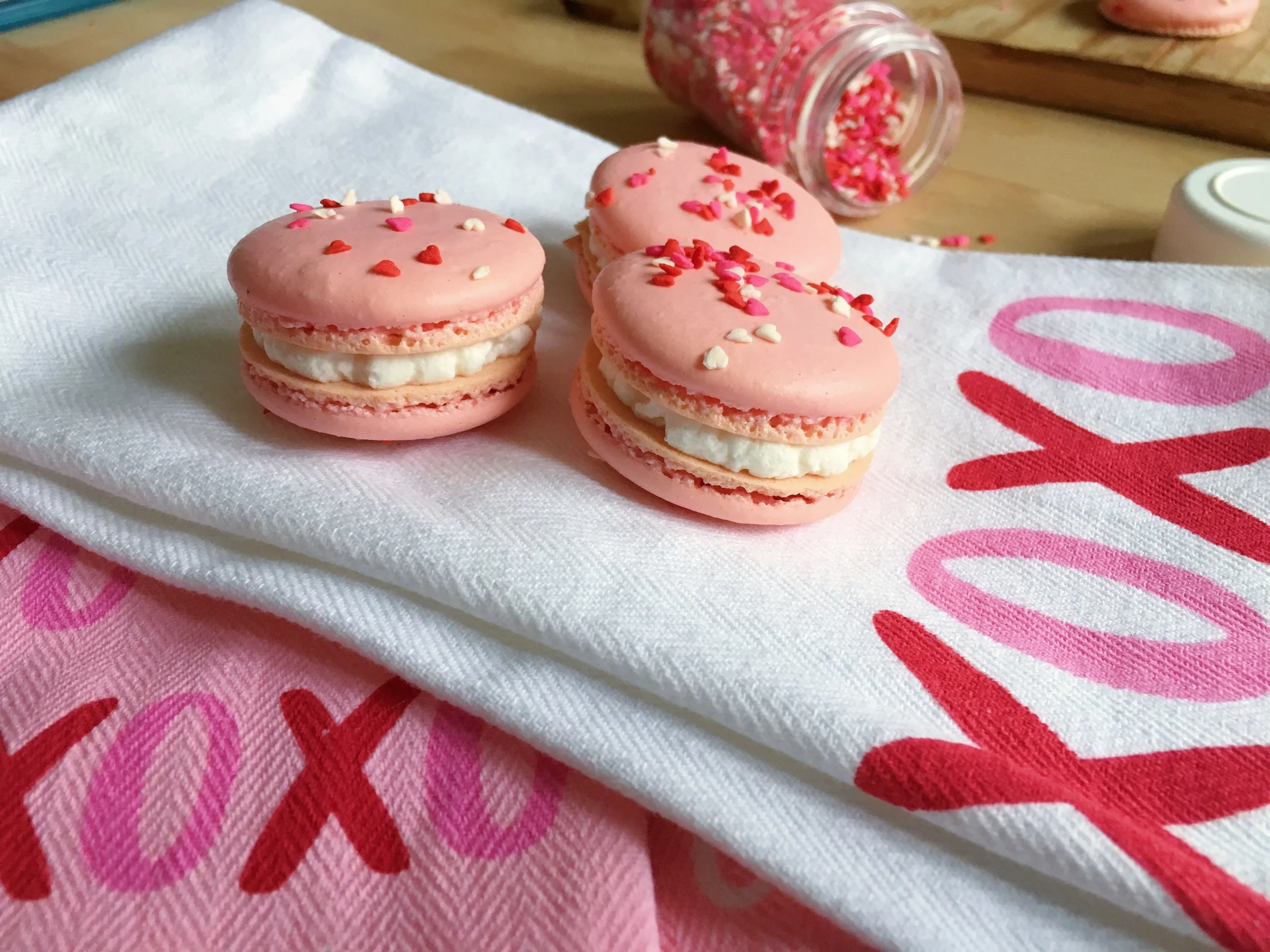 Valentine's Day Macarons