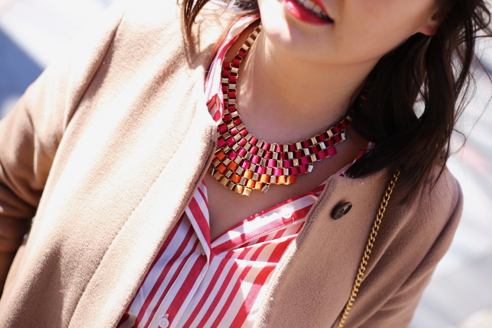 red striped shirt