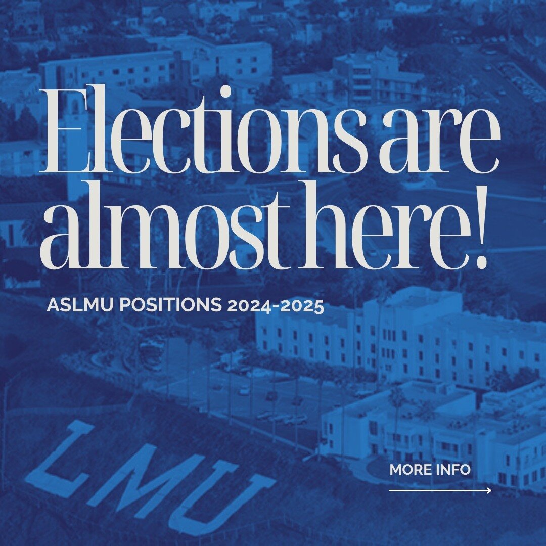 Election season is upon us in March! For those interested in running for an elected position in ASLMU, please check out this post and aslmu.org/elections for more info and stay tuned for more scheduling in the upcoming weeks!
