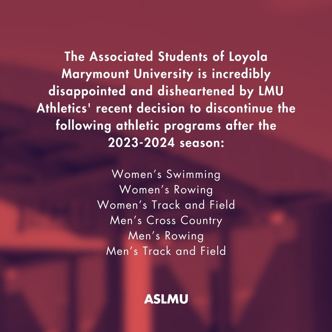 Our hearts go out to the athletes who have been affected by this situation, and we stand in solidarity with their families. Support our fellow LMU athletes at the remaining events of this season (last slide). ⁠
⁠