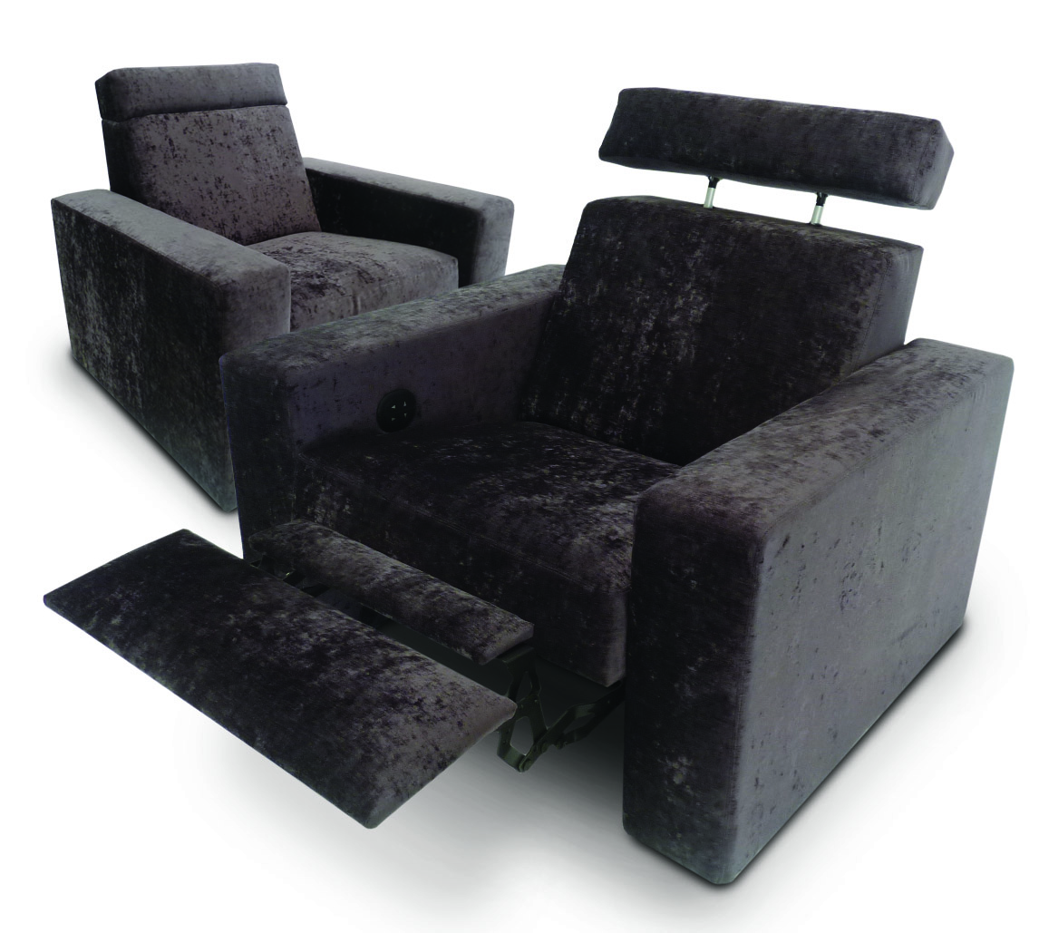 Motorized Adjustable Head Rest. Model: West End