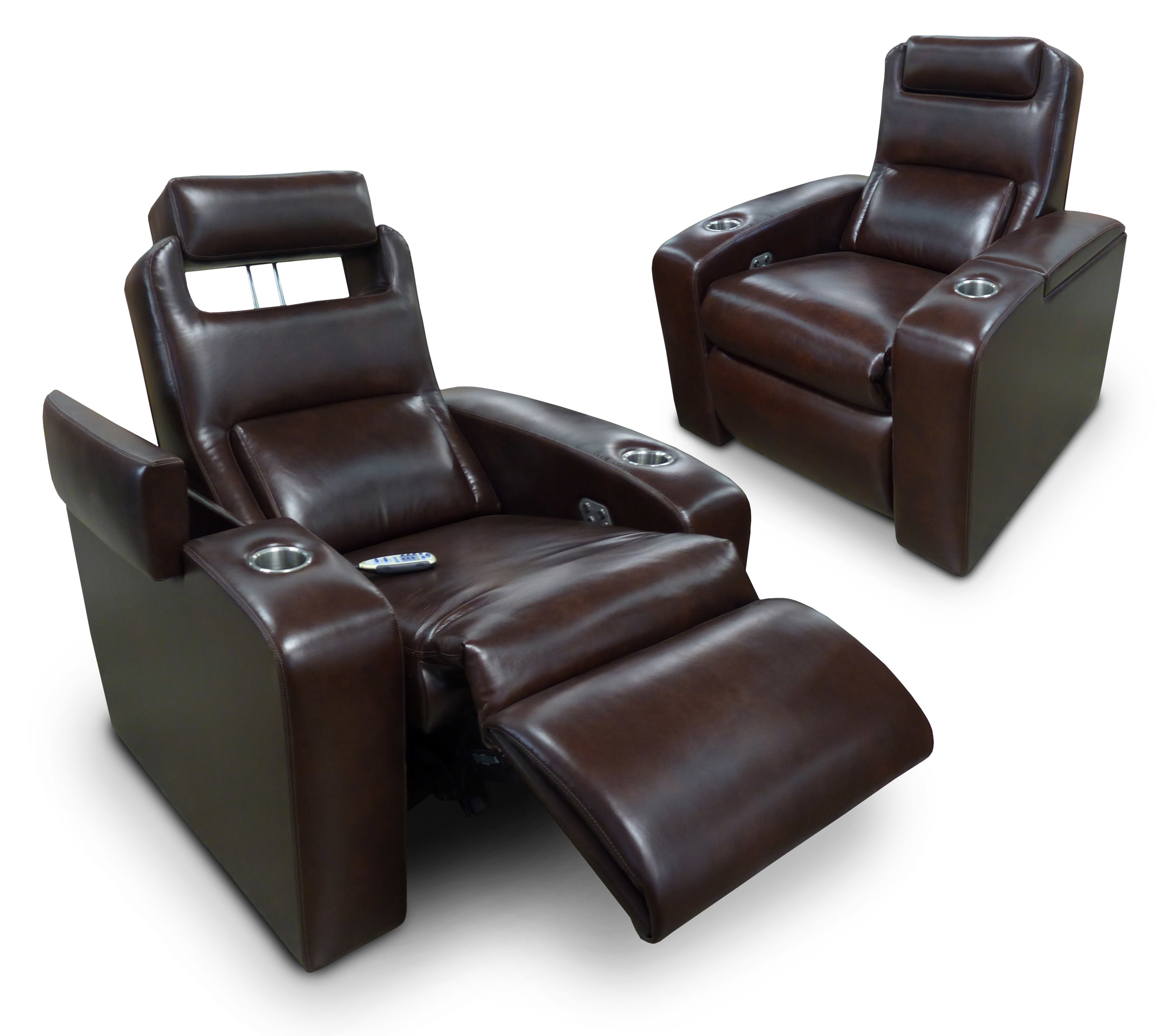 Motorized: Adjustable Head Rest & Lumbar Support; Storage & Chaise Footrest. Model: Madison