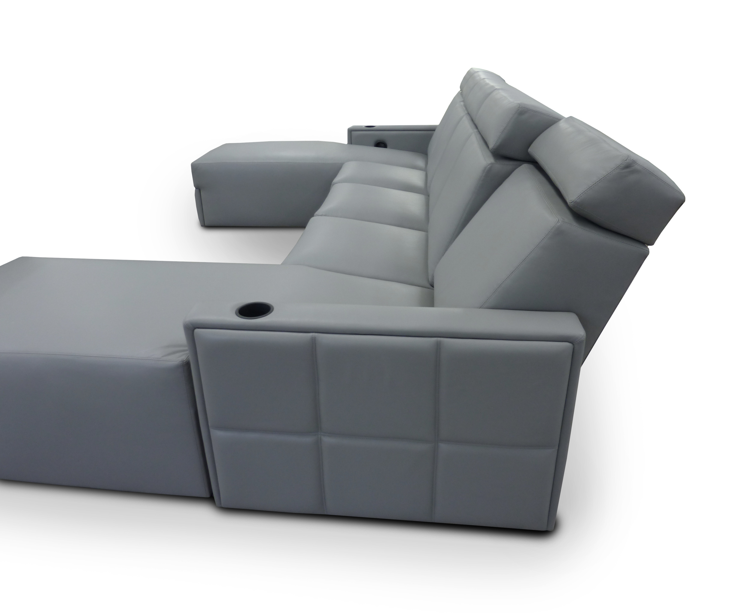   Motorized Press Back &amp; Head Rest. &nbsp;Model: West End Sectional  