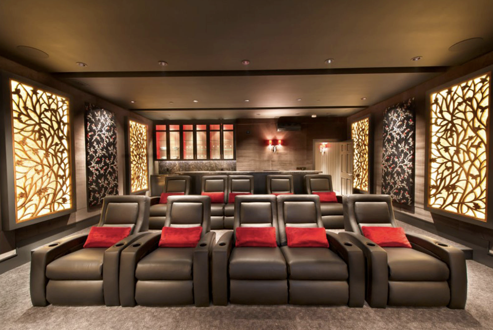Luxury Home Theater Seating