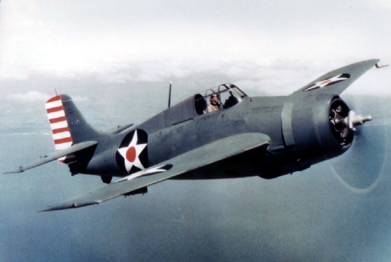 An F4F, for reference