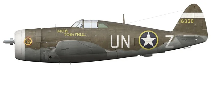 Zemke's P-47C-5. Image from http://www.gaetanmarie.com