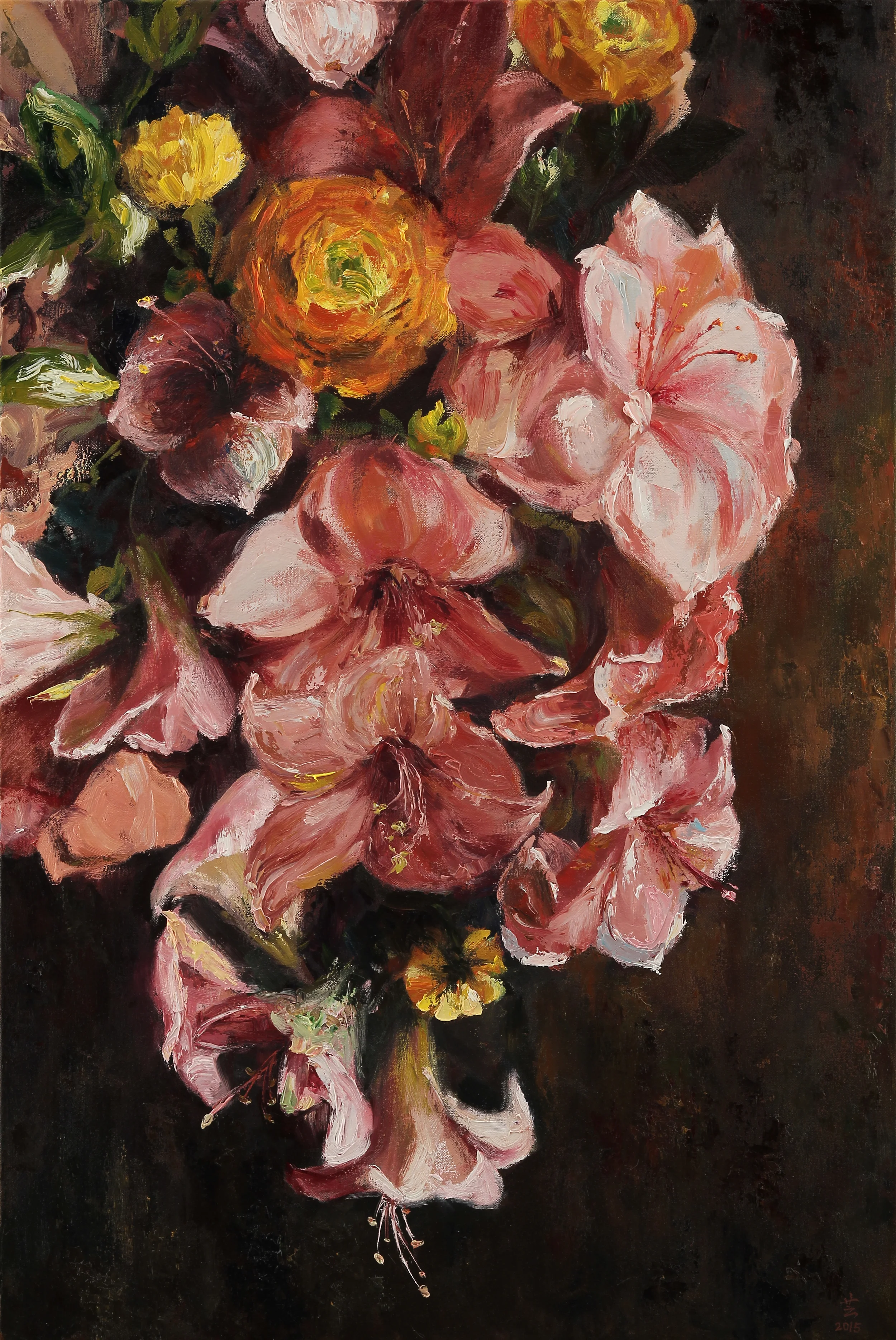 There's No Time Like The Present, 36"x24", oil on canvas, 2015