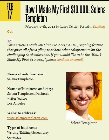 How I Made My First $10,000