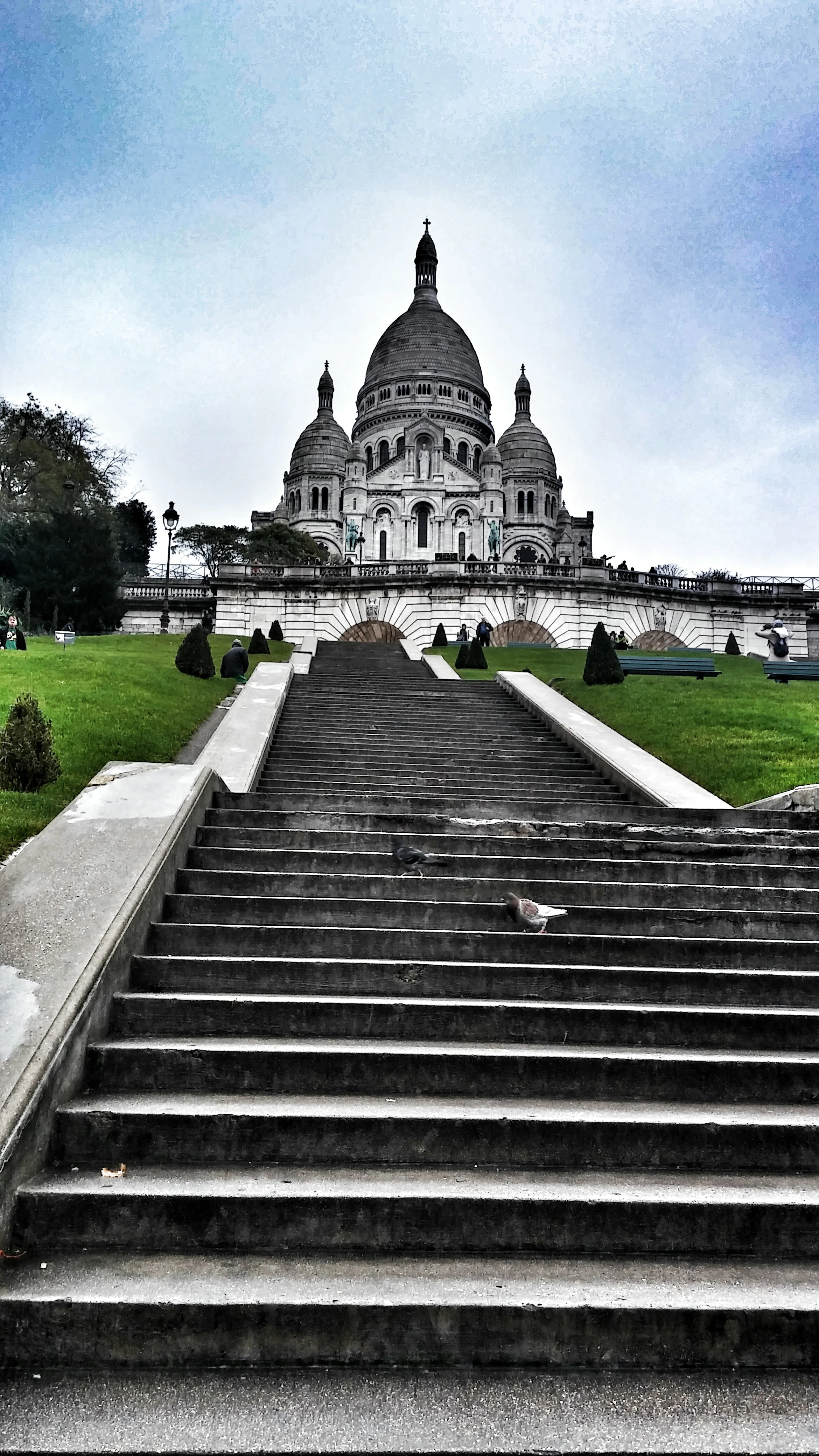 Basilica of the Sacré-Cœur at Montmartre