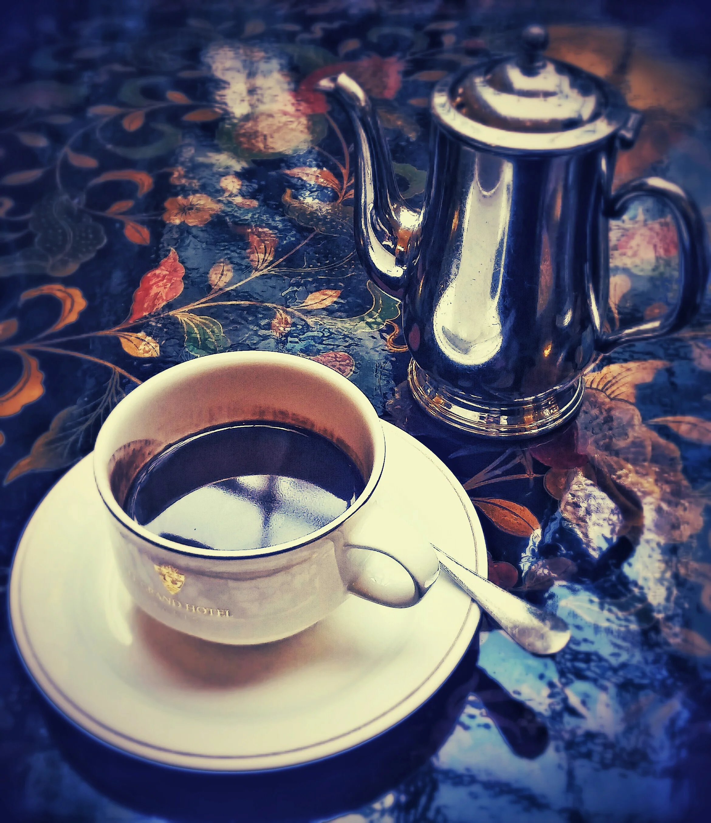 Chocolat chaud at the Intercontinental