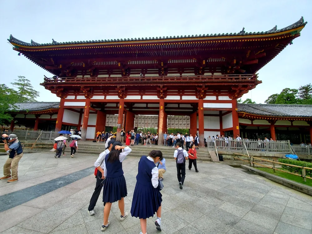 Kasuga Shrine in Nara Park.