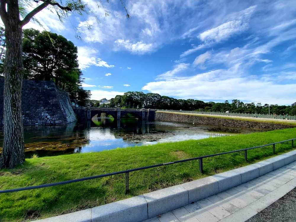 Imperial Palace moat.