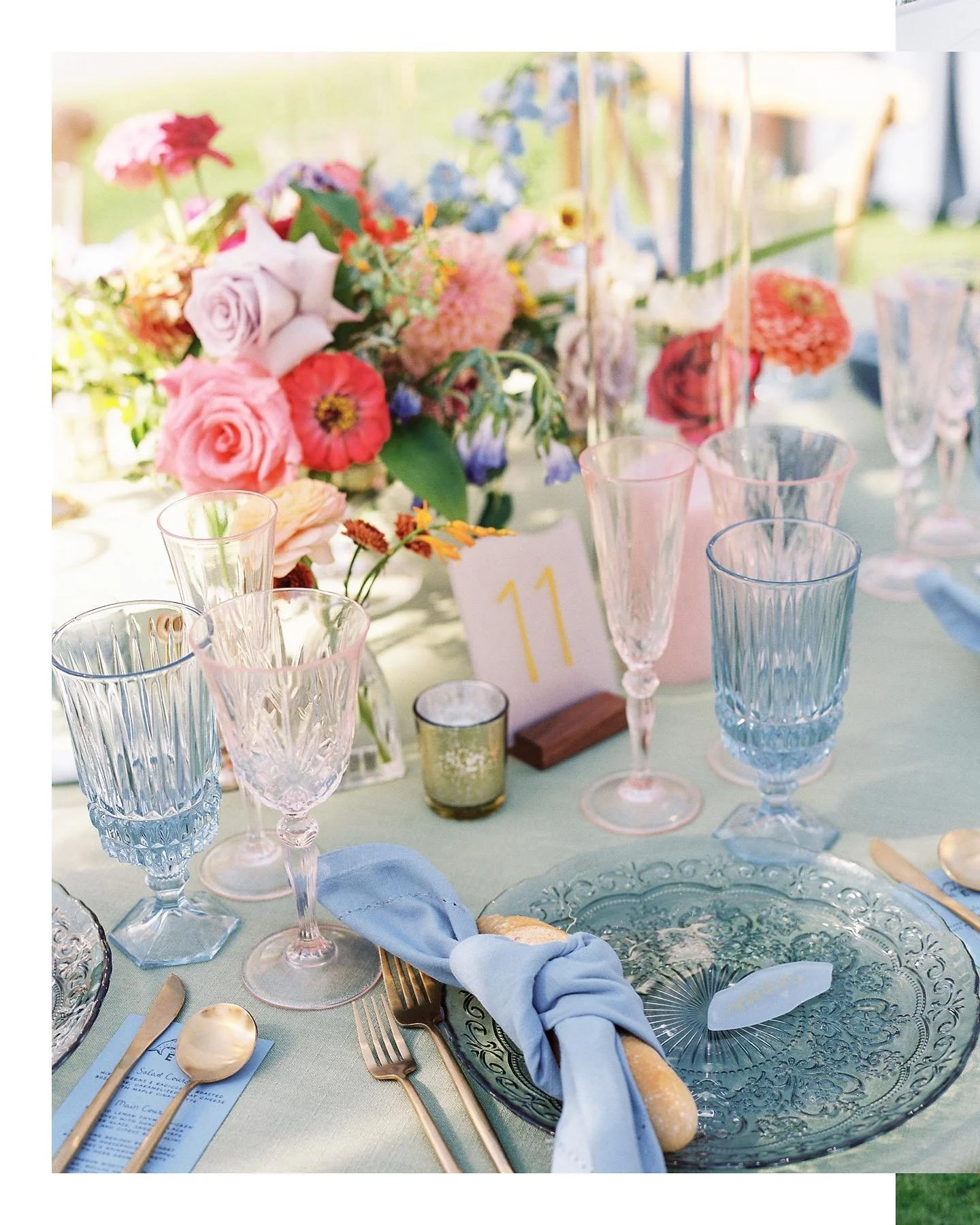 Reception details! You can&rsquo;t imagine how hard it was to choose just a few for these slides. There was beauty, detail, color and interest in every direction. @orchestrated_grace outdid themselves as usual!