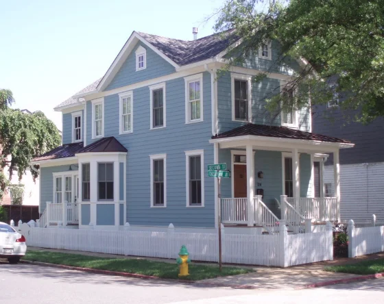 Cottage as re-built after the existing cottage could not be saved after decades of neglect.