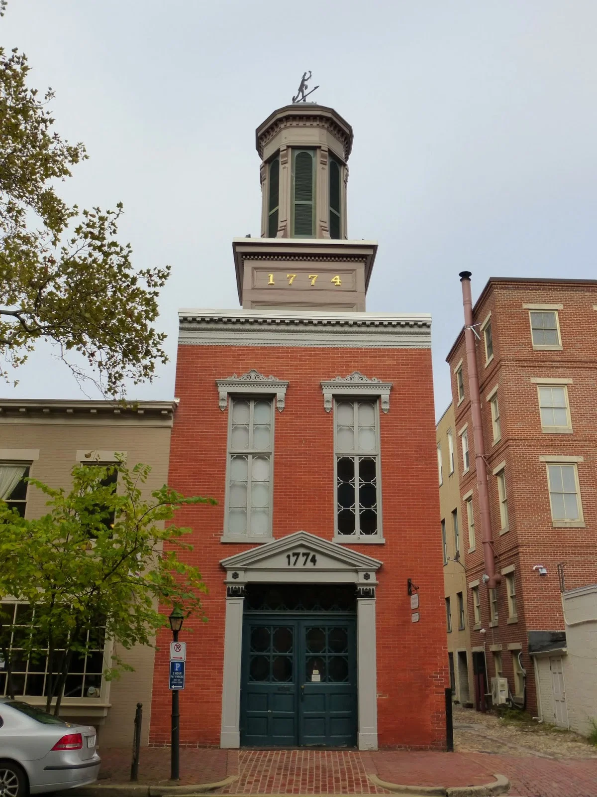  The cupola after restoration. 