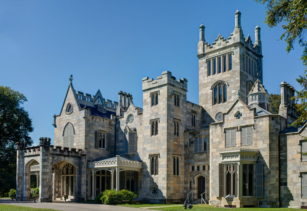 The Lyndhurst mansion by architect Alexander Jackson Davis.