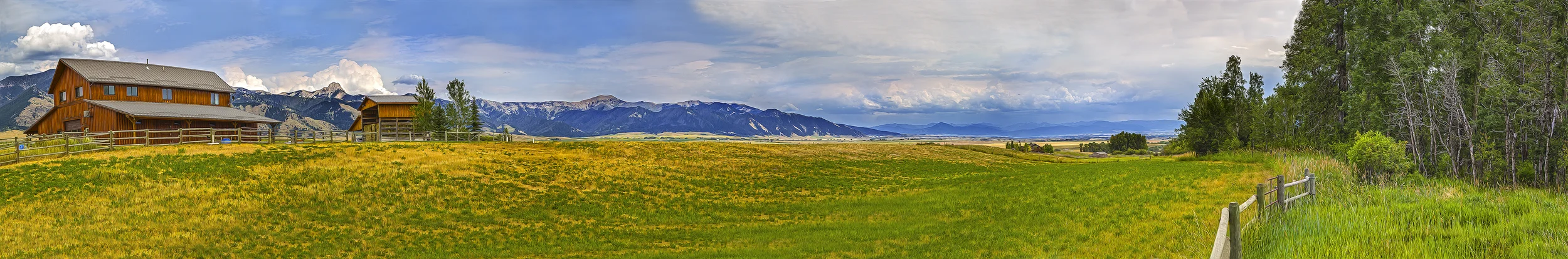 Ranch near Bozeman Montana