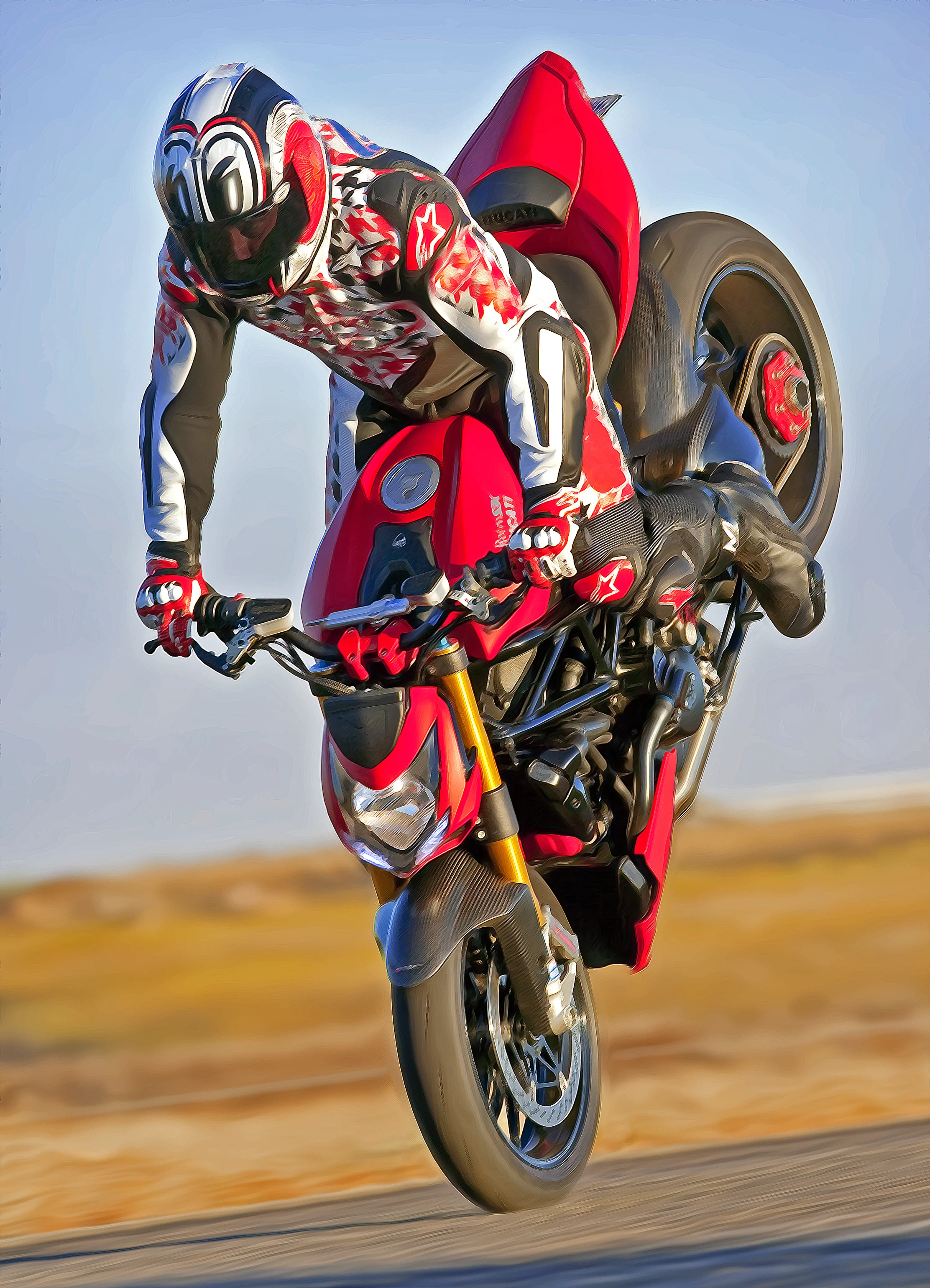 Retro SBK Ducati Rider: Cernicky