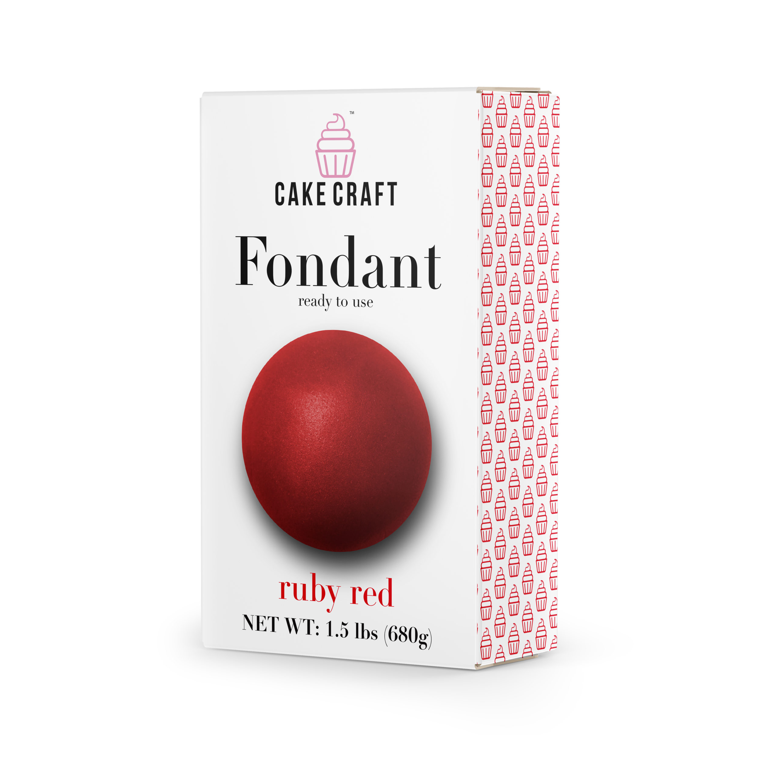 Ruby Red Fondant Cake Craft Ruby Red Fondant Cake Craft