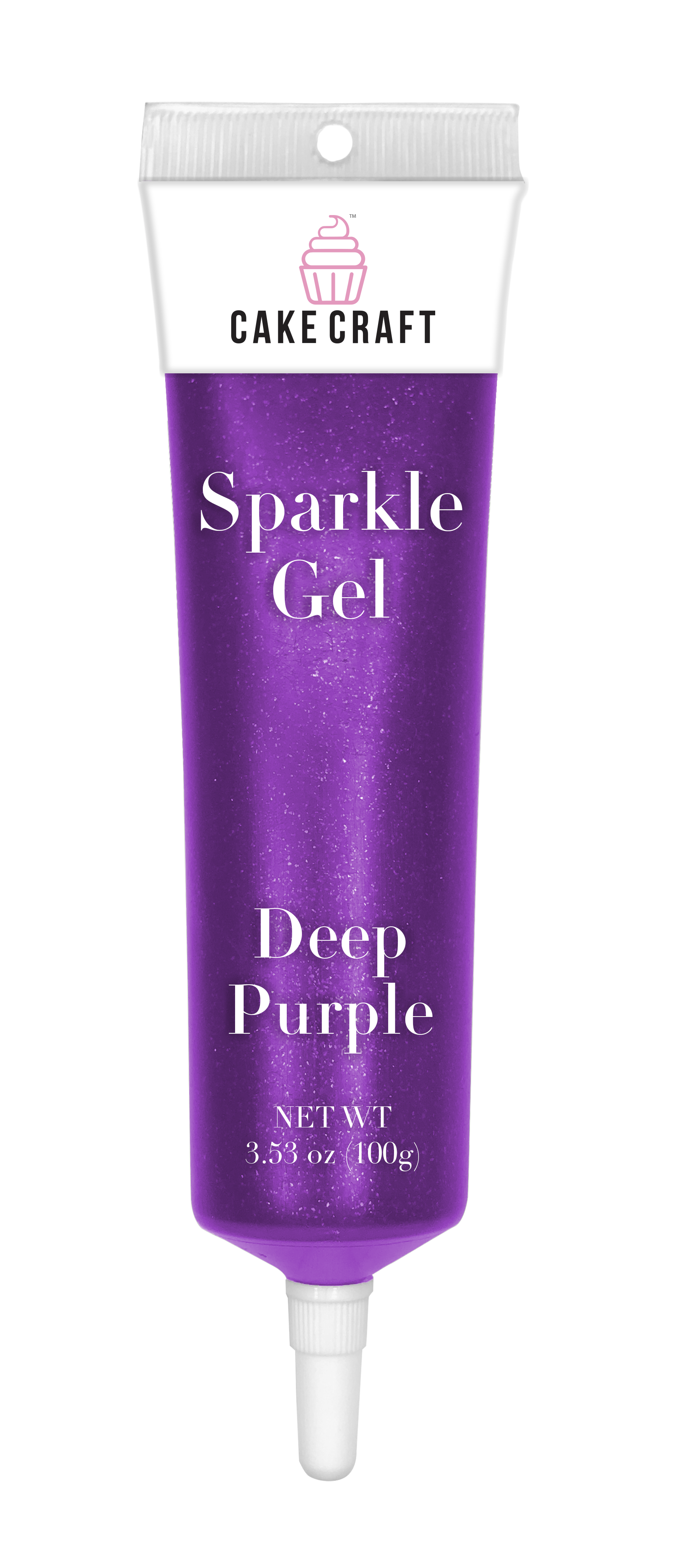 Deep Purple Sparkle Gel