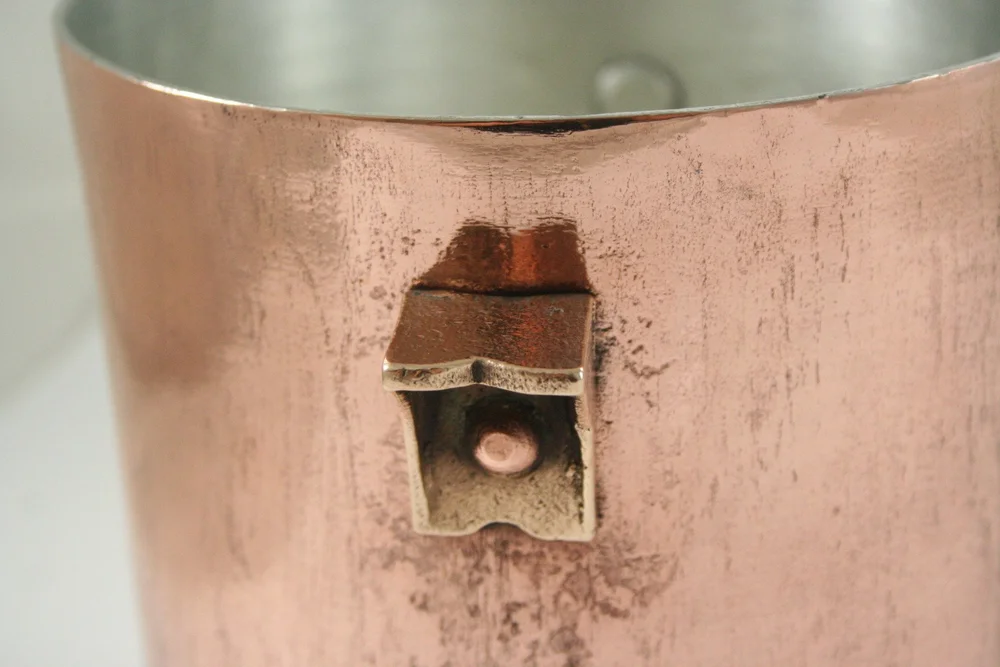 J-VT-224 - American Stock/Soup pot c.1920 ~4qts — East Coast Tinning