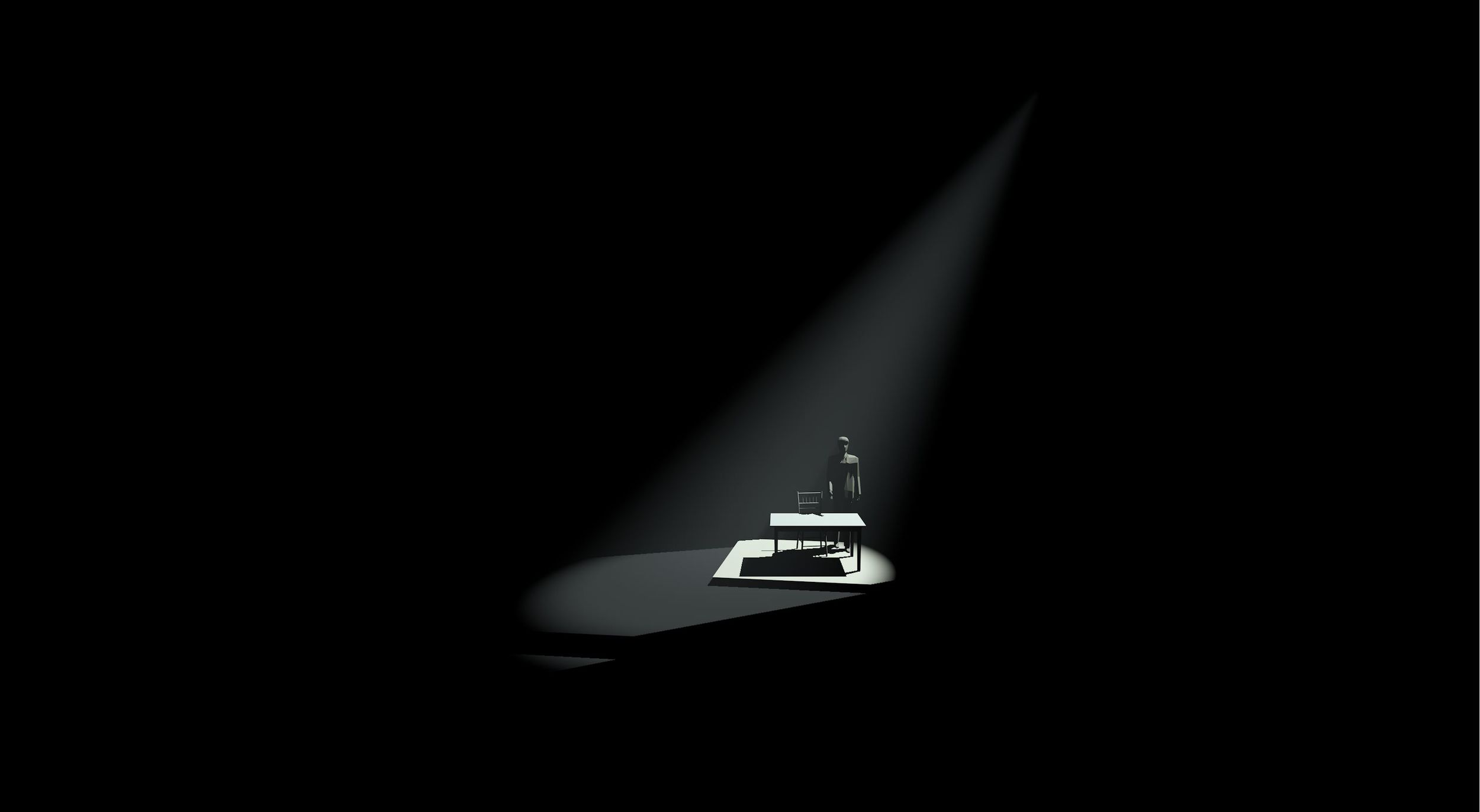 This light came in very handy in the show. A couple shutter cuts and a soft edge and it helped provide one of the strongest visual moments in the play.