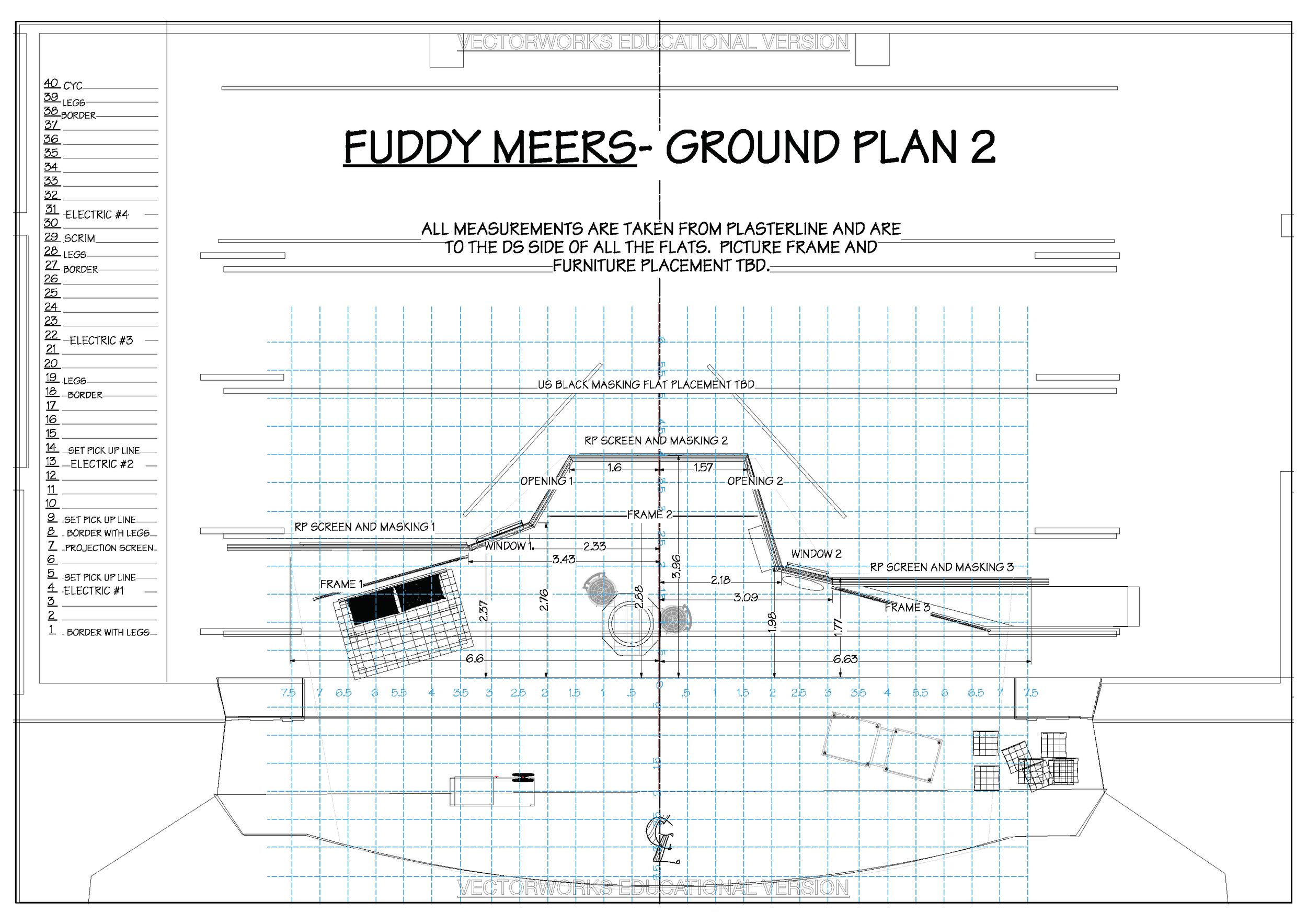 Fuddy Meers- Ground plan