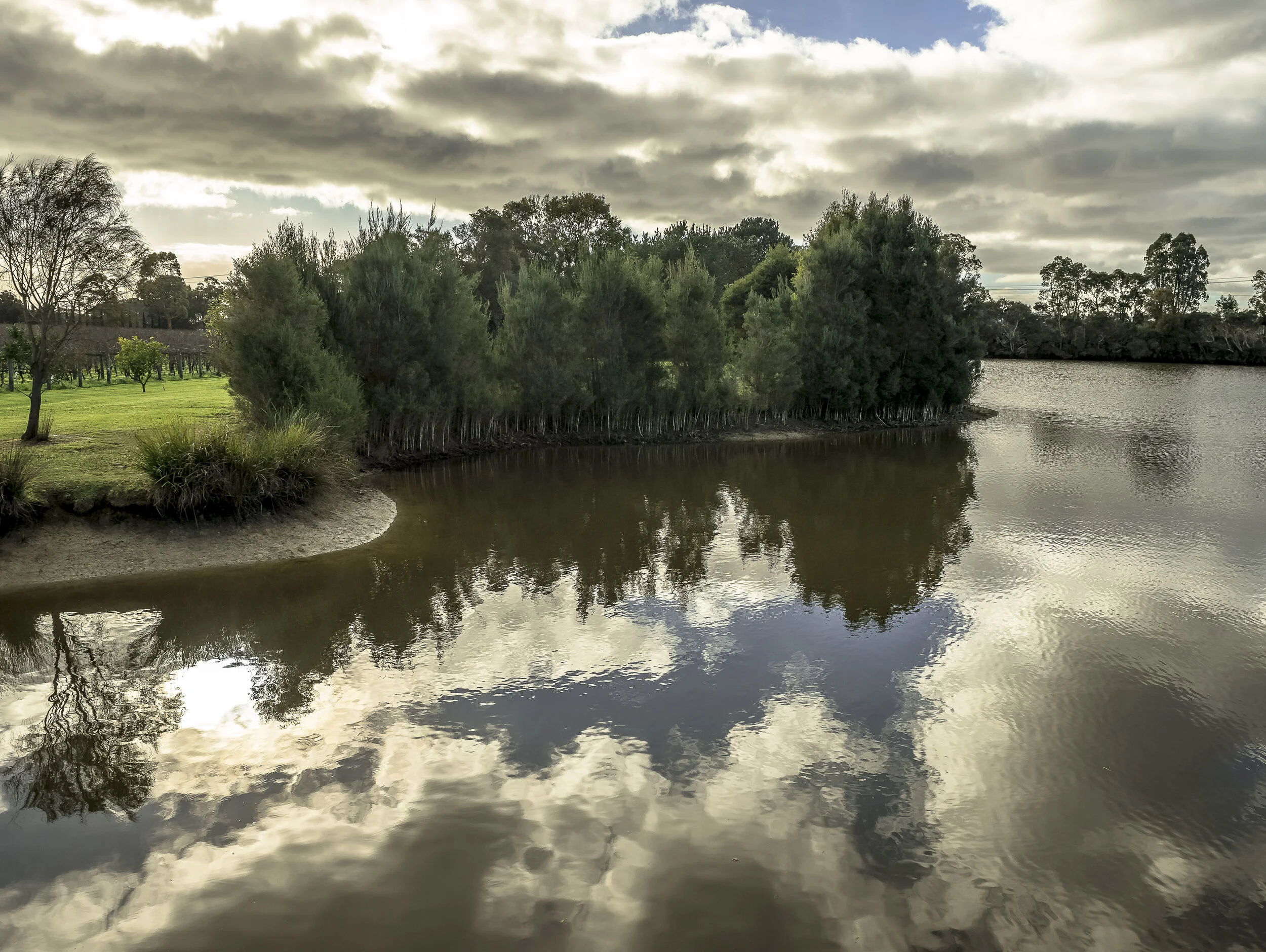 L115: Pondage early morning, Dromana, Victoria, Australia