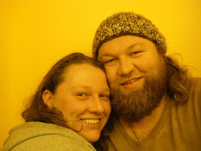 Amanda and Erik just moved into HippyLand, May 2010.