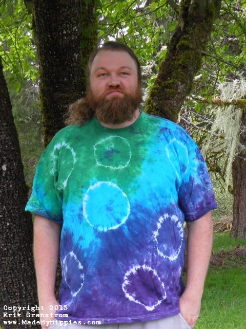 Shibori Spots N Dots Tie Dye T-Shirt 