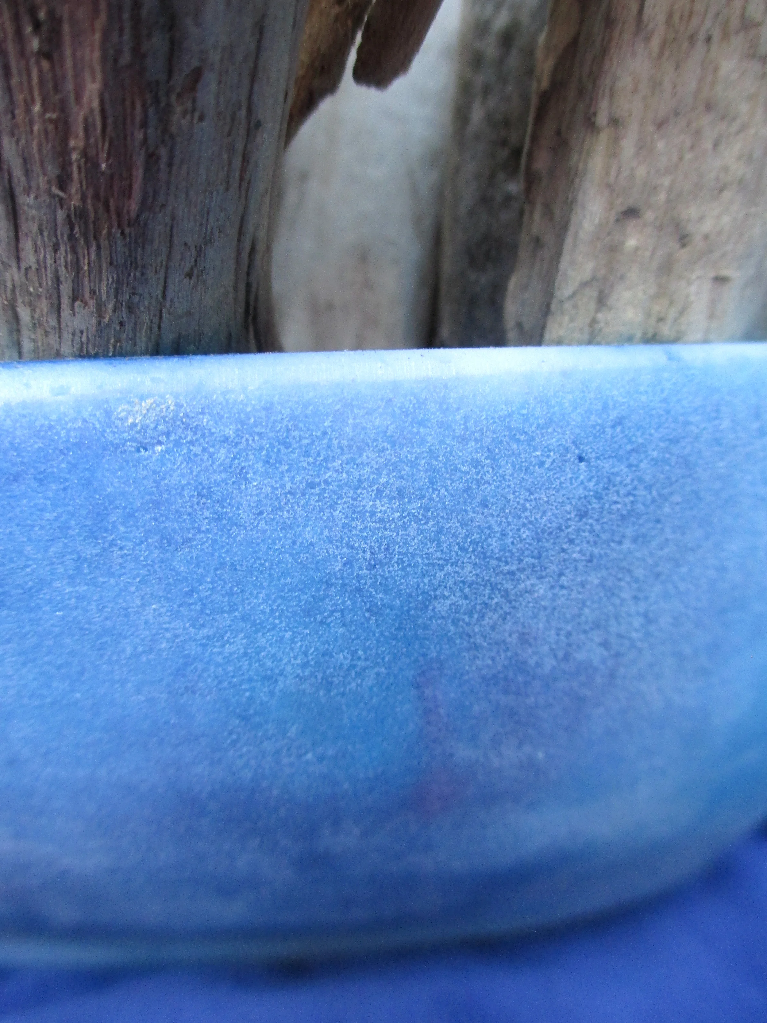 Set Adrift (detail of pate de verre boat)