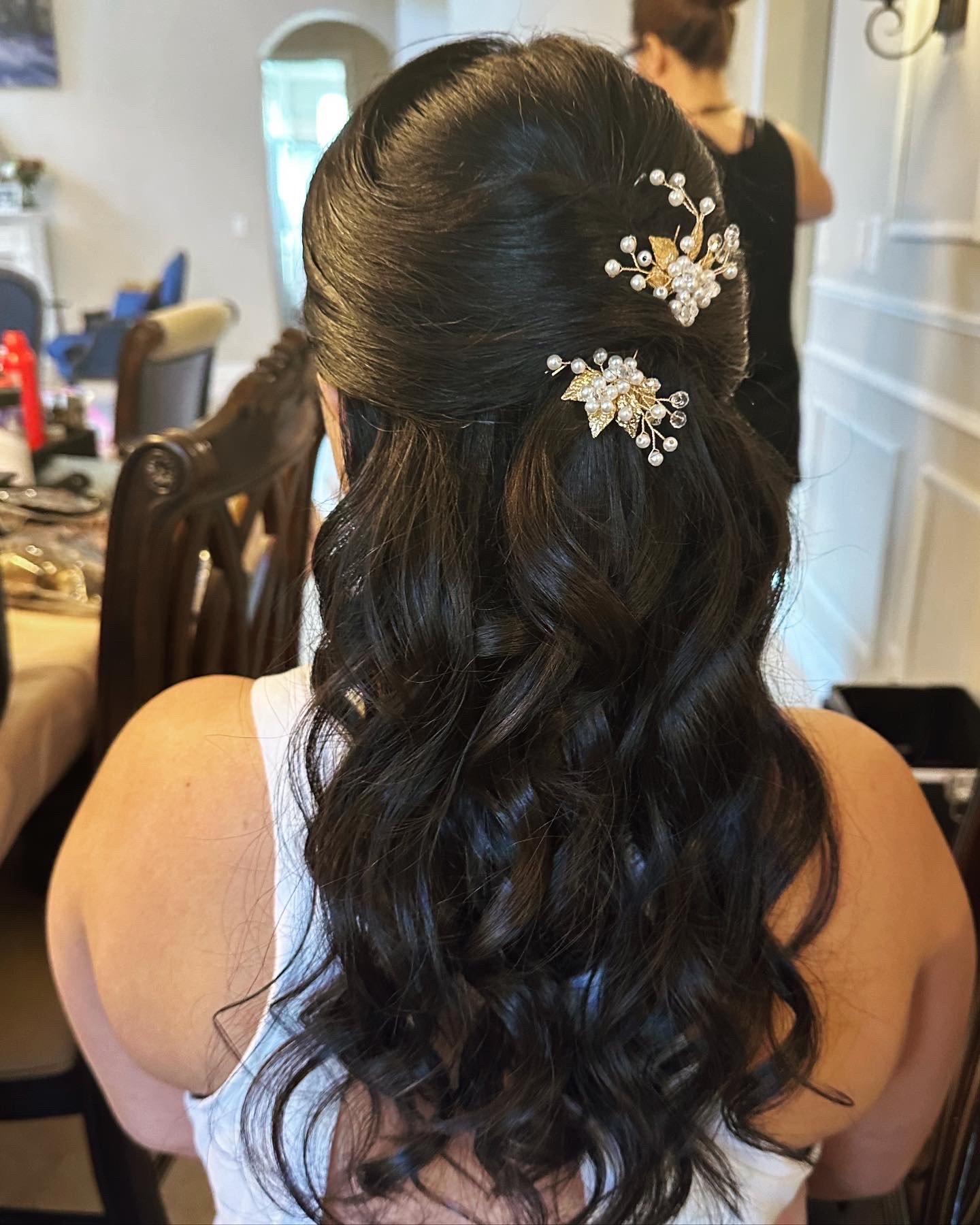 Wedding Hair Styling by Our Bridal Specialist Taylor 