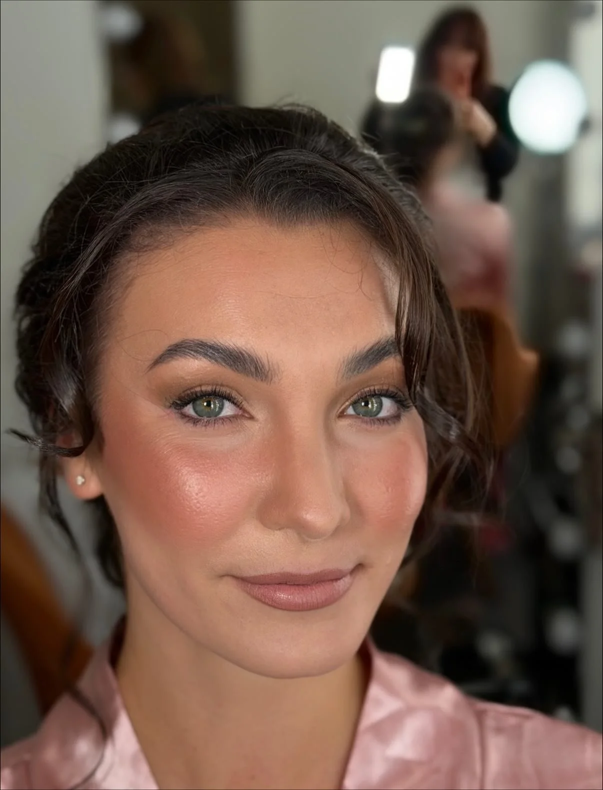 Today&rsquo;s Bridal Makeup &amp; Hair at @morikamimuseum . Thank you Maria for trusting us with your special day. 💄 by Courtney , Hair by Priscilla . 

Delray Beach Wedding Makeup &amp; Hair Styling 

#bocaratonmakeupartist #makeupartistbocaraton #