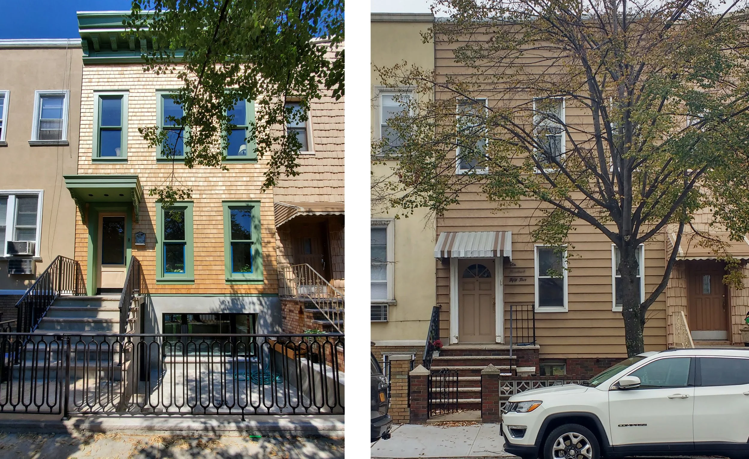 Before and After- Front facade