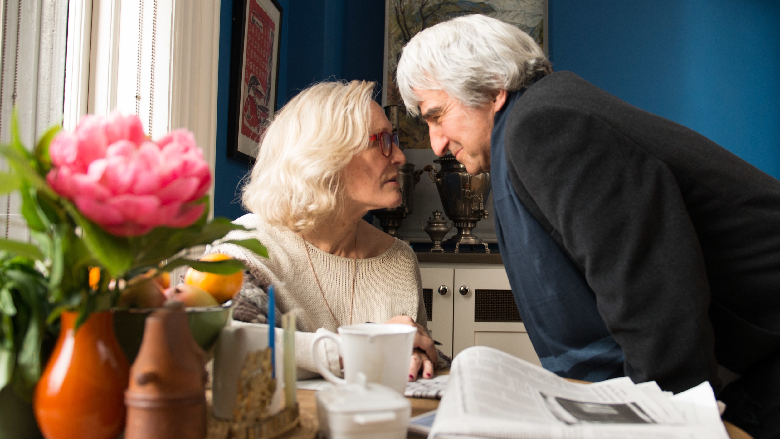  GLENN CLOSE AND SAM WATERSTON IN ANESTHESIA 