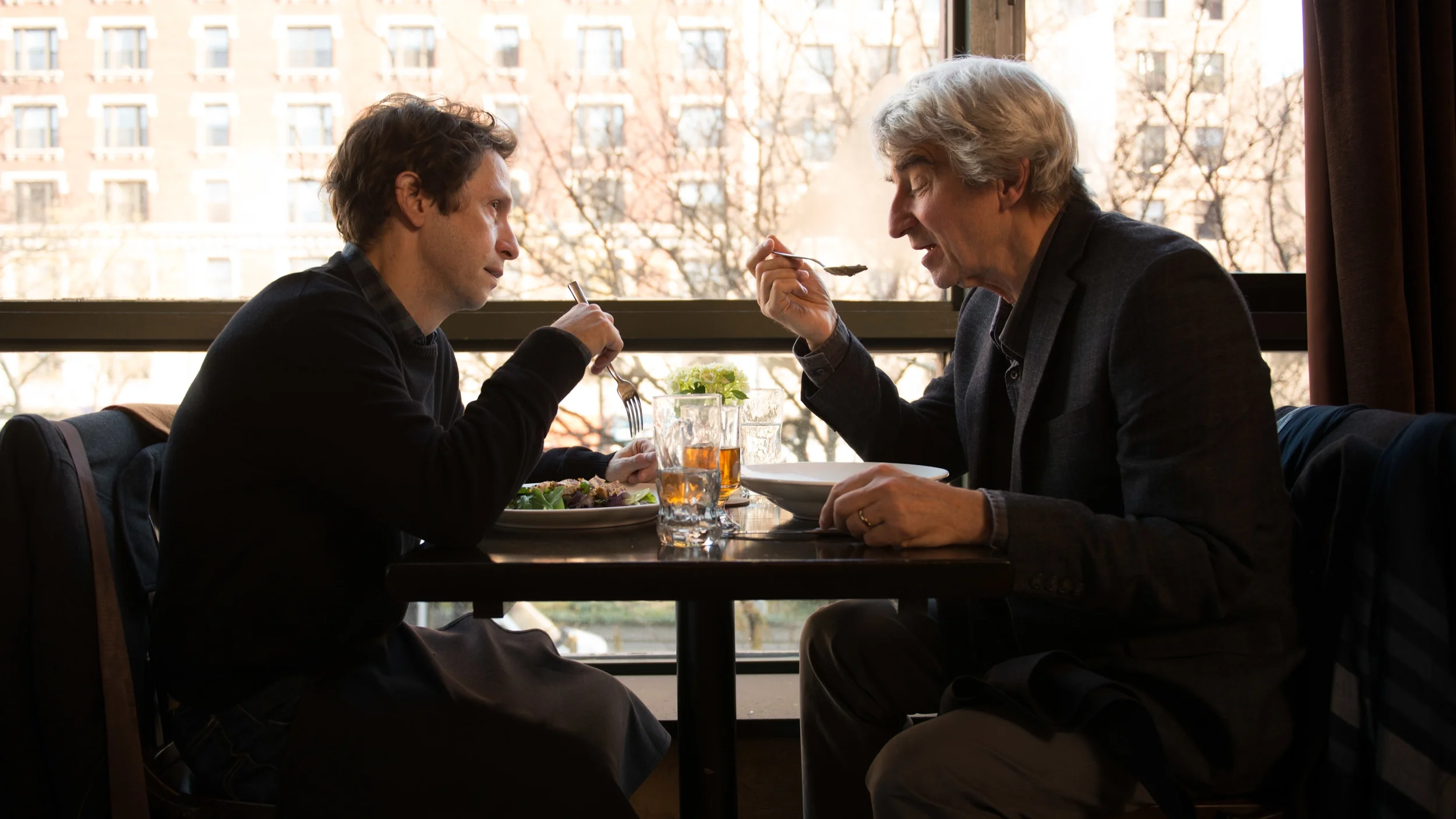  TIM BLAKE NELSON AND SAM WATERSTON IN ANESTHESIA 