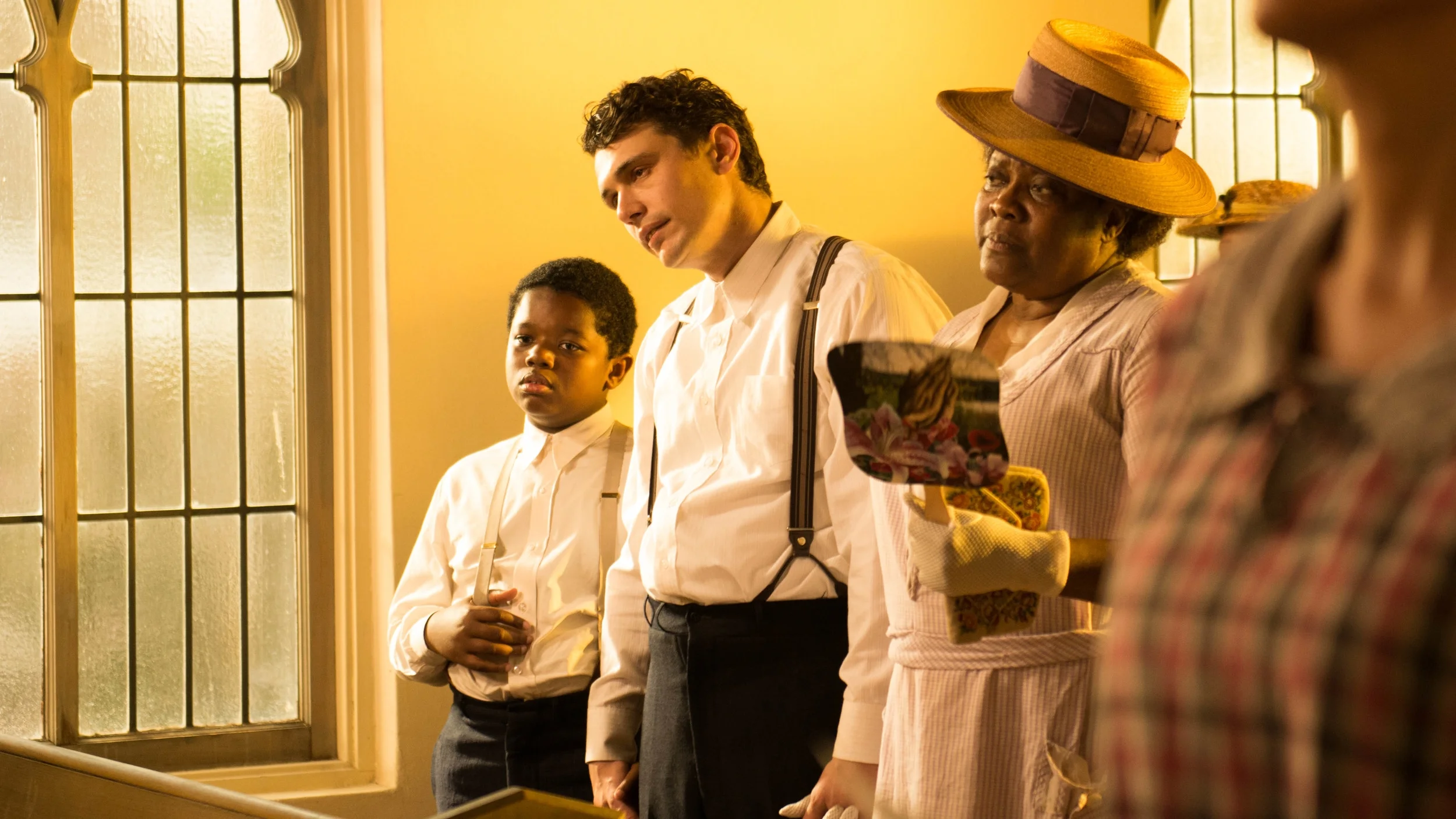  KYLEN DAVIS, JAMES FRANCO, LORETTA DEVINE IN THE SOUND AND THE FURY 
