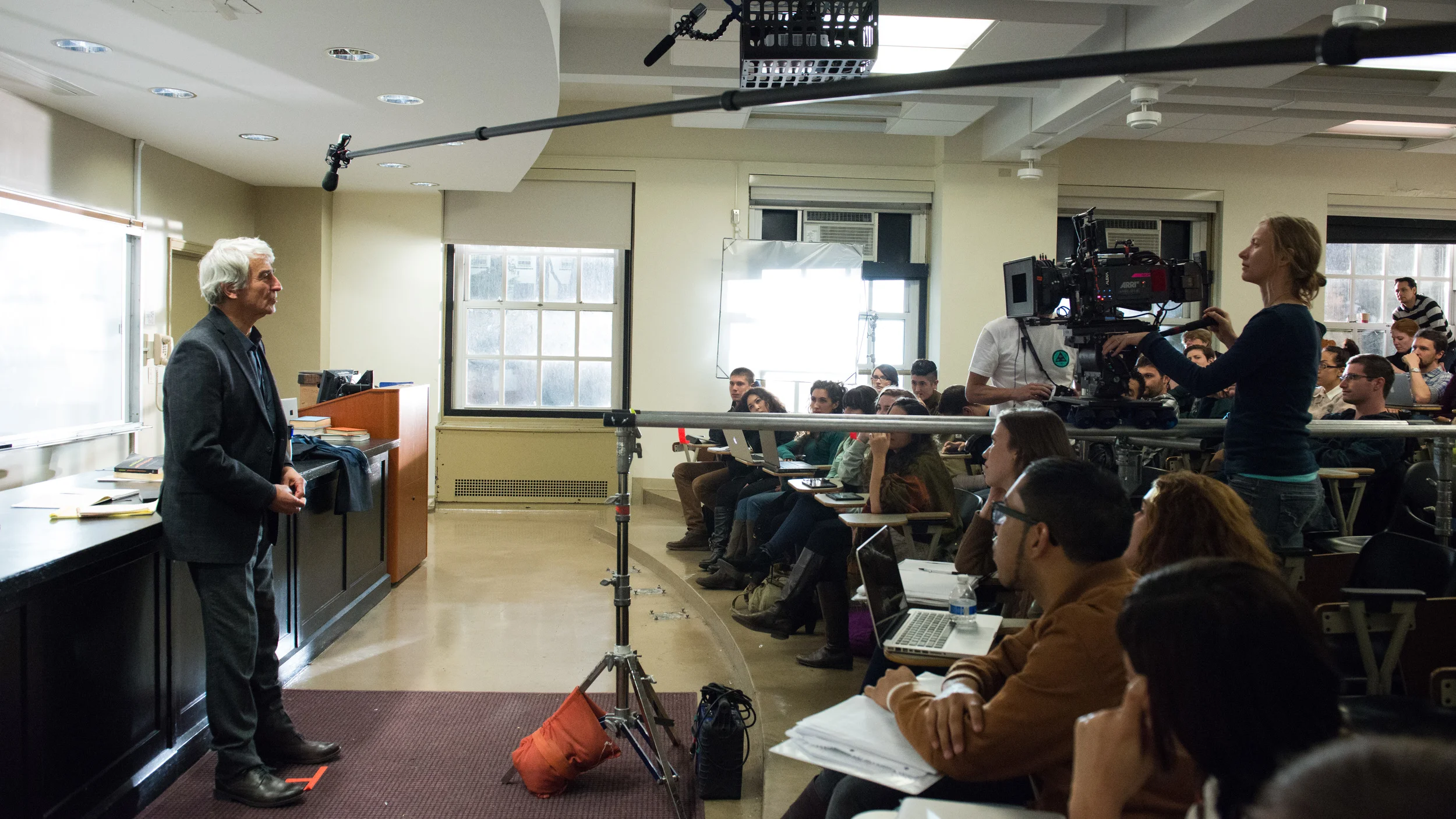  SAM WATERSTON AND DP CHRISTINA VOROS ON ANESTHESIA 