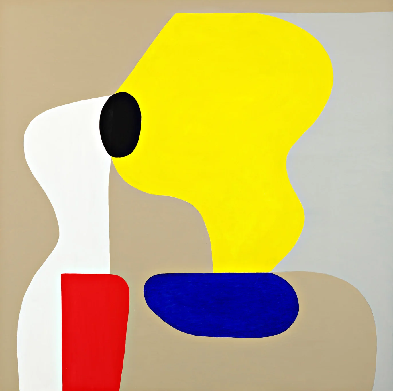 Dancing with Arp 152 x 152cm Oil on linen 2010