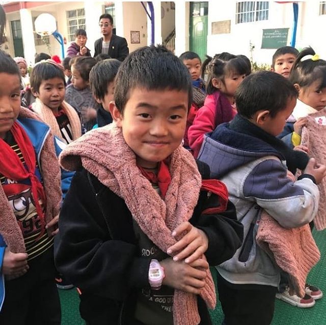 We have knitted and donated 5000 children's sweaters for &quot;left-behind&quot; children of migrant workers across China, through our charity partner @love_foundation_asia. These children only get to see their parents once a year for three weeks dur