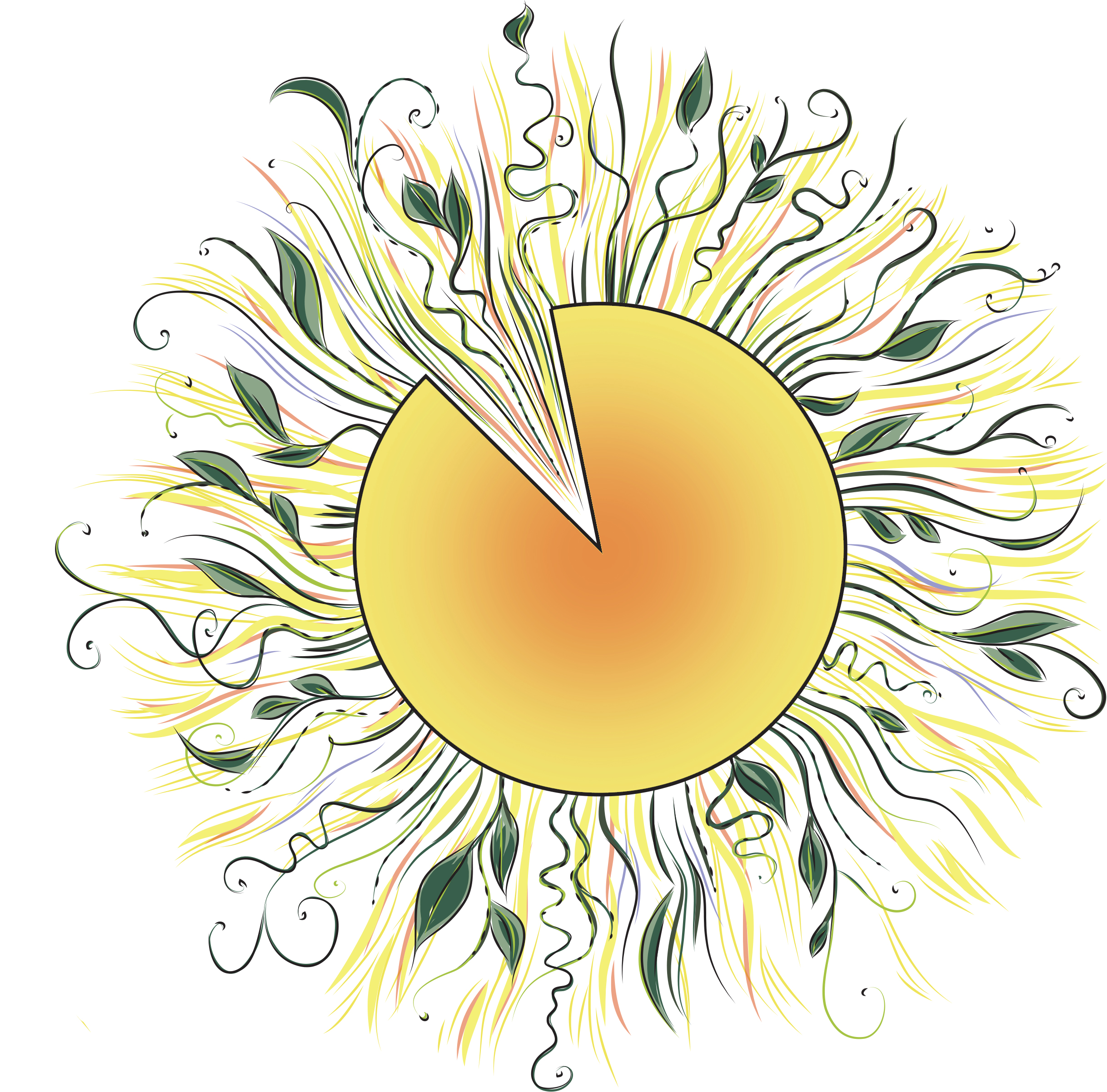 Enough Pie - Summer Solstice Logo