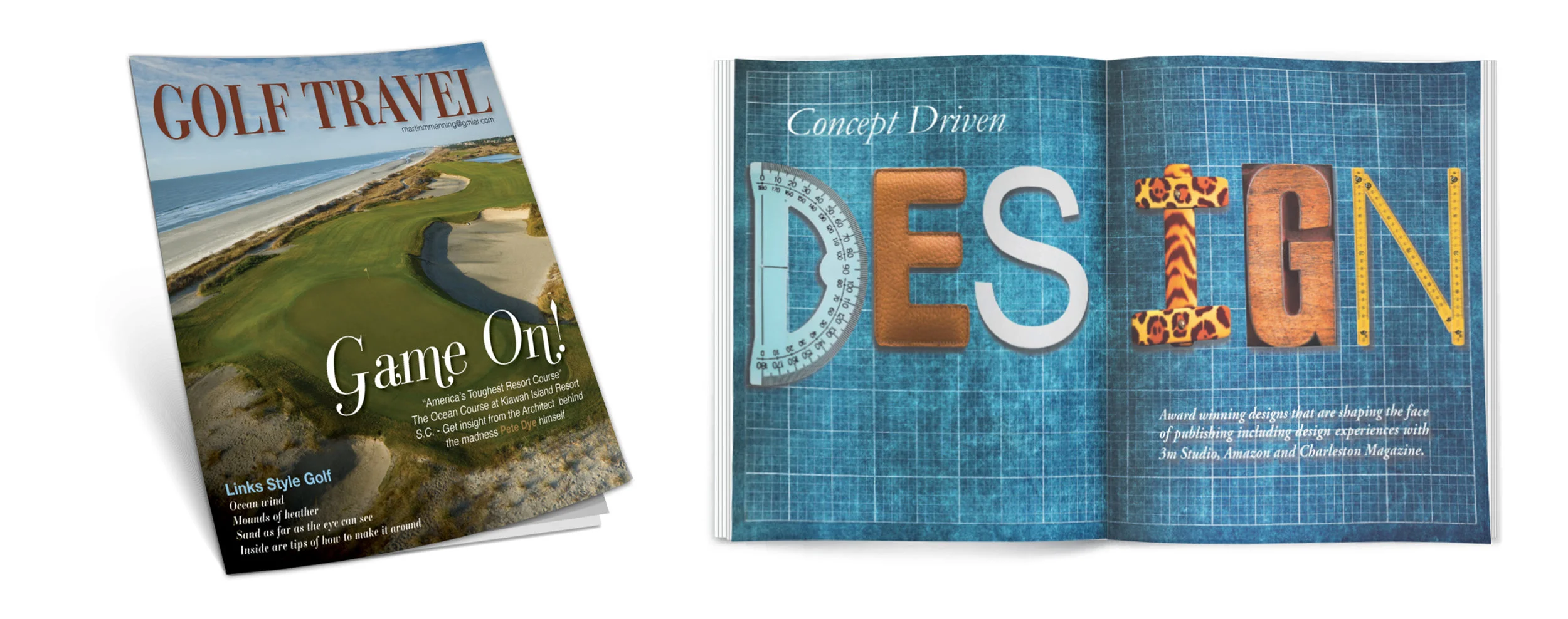Cover and Interior Spread 