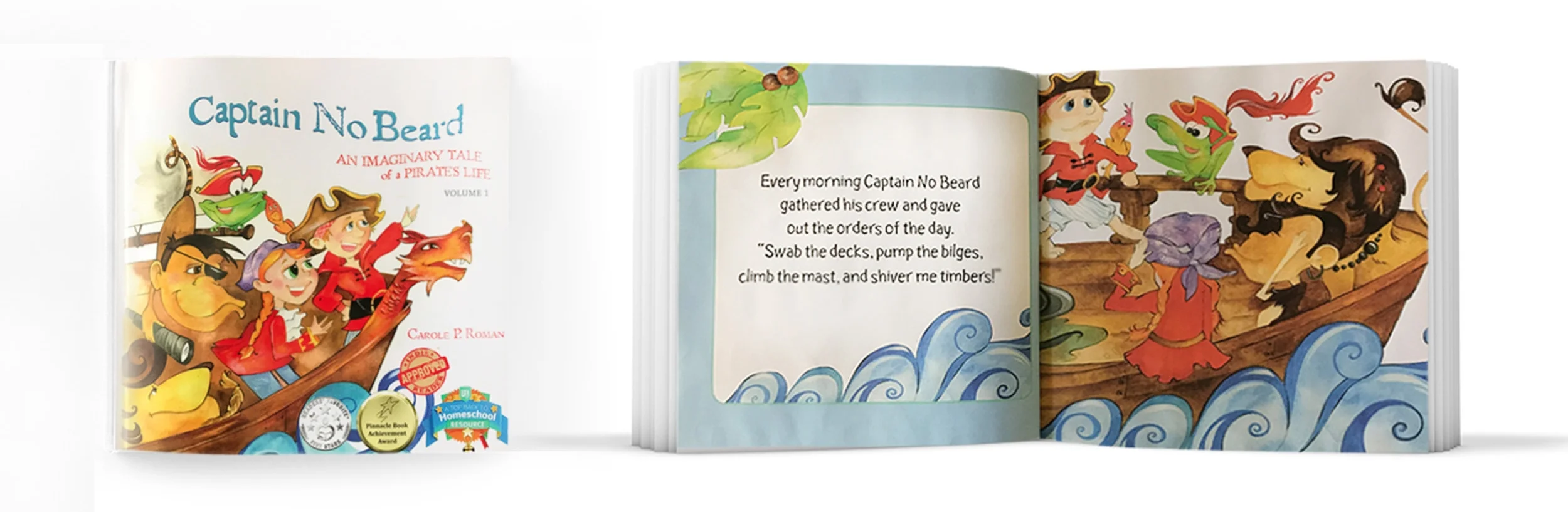 Captain No Beard Children's Book Series