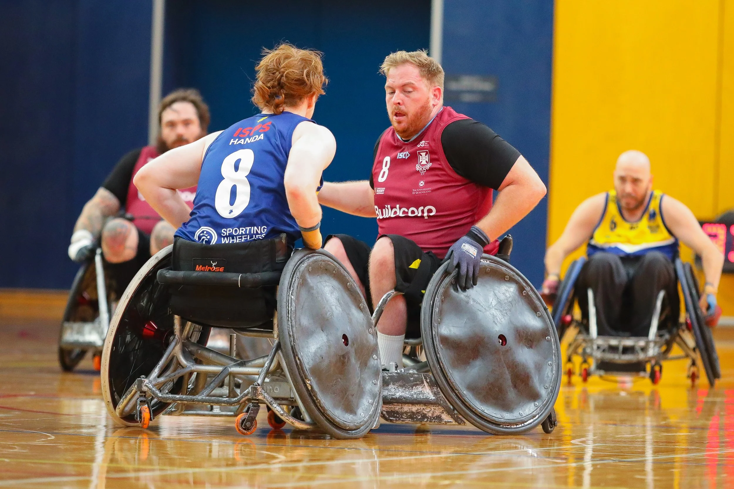 Wheelchair Types Rugby 2024 Melbourne Invitational — Wheelchair Rugby Australia