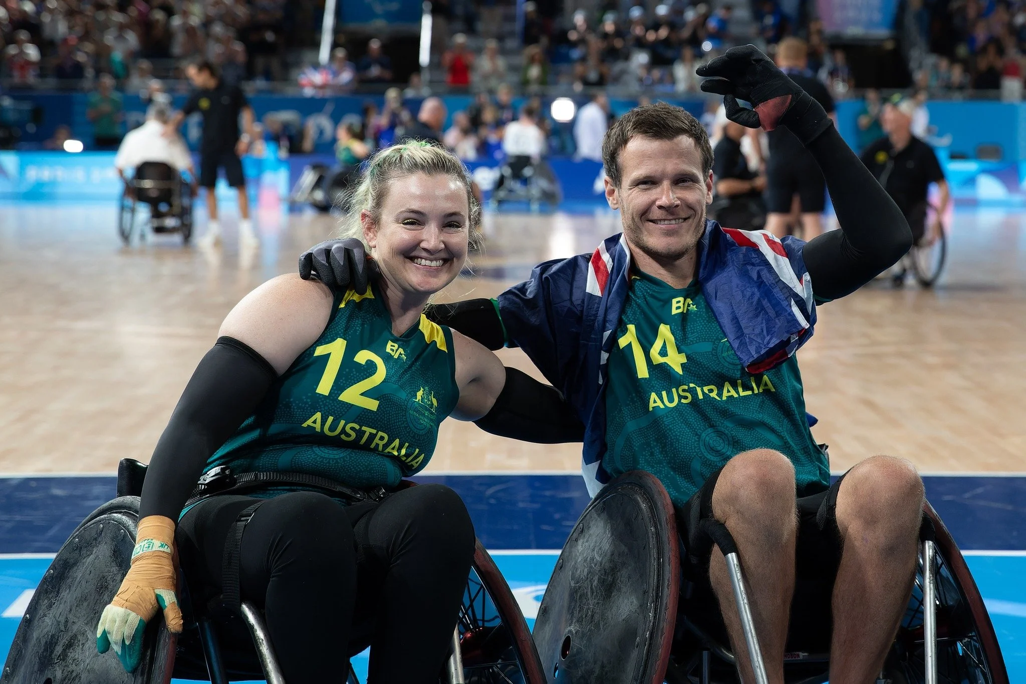 LETS HEAR IT FOR THE MIDS!

Hard working, highly skilled and unrelenting, our mid pointers were exceptional over in Paris 👏 

📸photo credit Megumi Masuda / World Wheelchair Rugby
