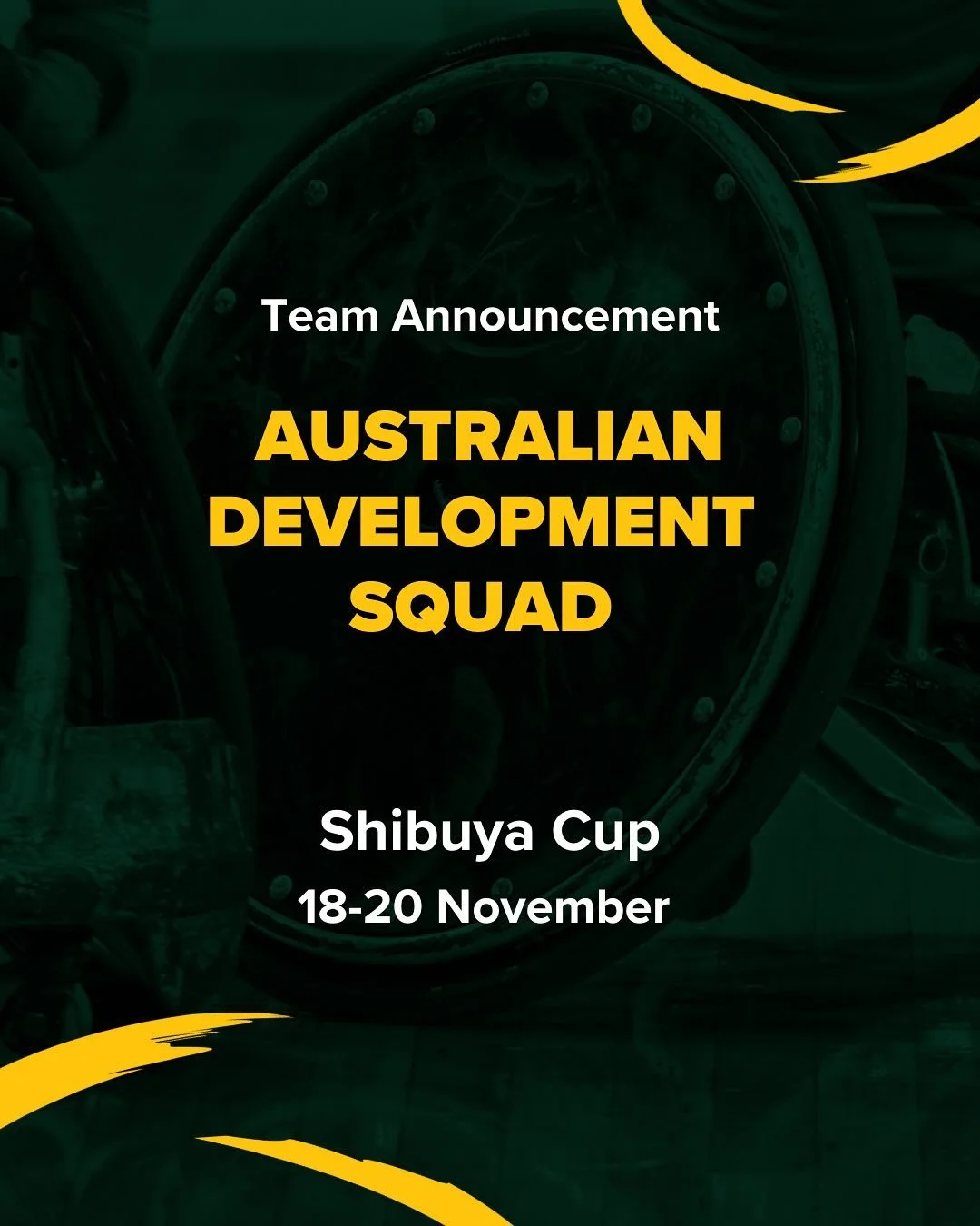 @ausparalympics have confirmed the team heading to Tokyo to take part in the Shibuya Cup! The 11 strong Australian Development Squad will compete from 18-20 November, and will be led by @shaeegraham You can read the Paralympics Australia announcement
