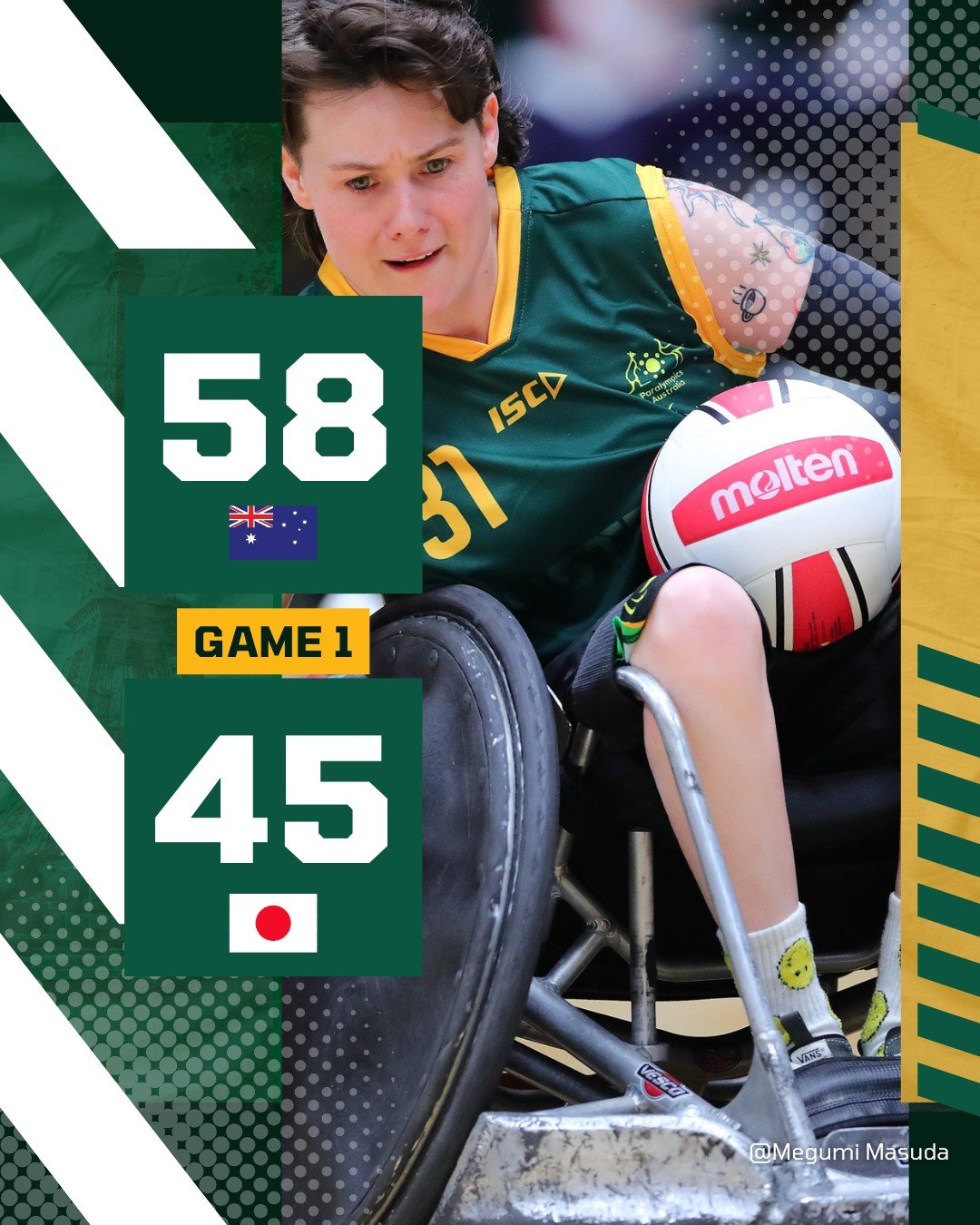 The Australian Development Squad start off strong with a win! 👏

They'll be back in action again tomorrow with two games, catch them from 12:30PM (AEDT) | 11:30AM (AEST) | 9:30AM (AWST)

📸 credit Megumi Masuda