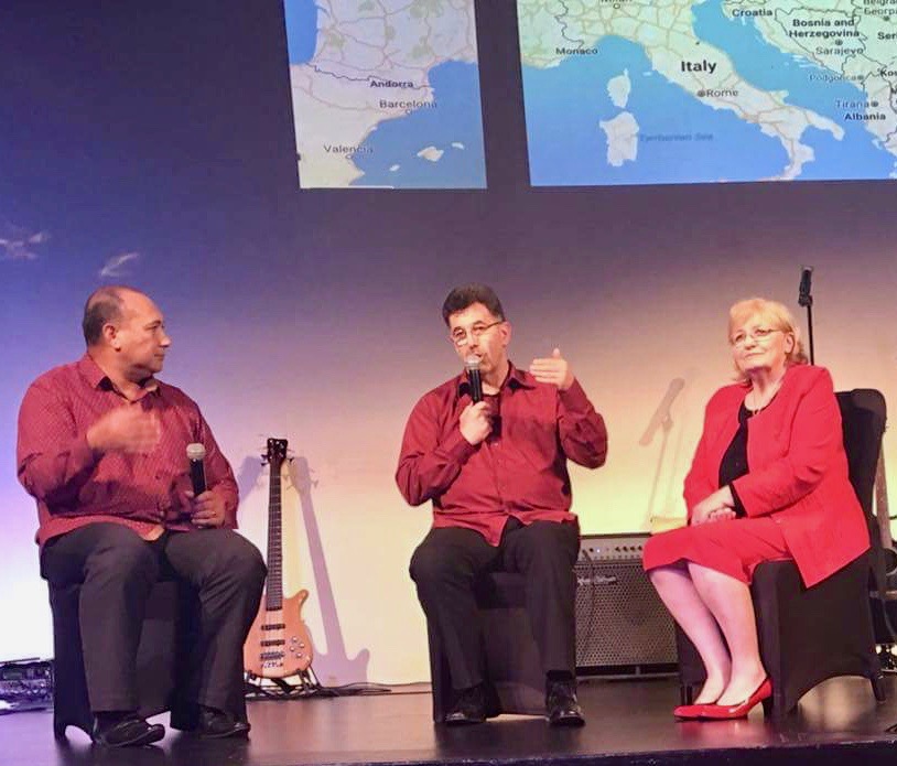 Phil and April talk of the Lord's work in Romania